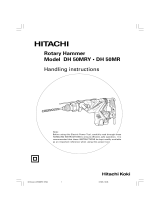 Hitachi DH 50MR User manual