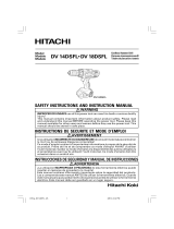 Hitachi DV 14DSFL User manual