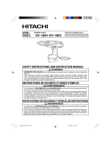 Hitachi DV 18DV User manual
