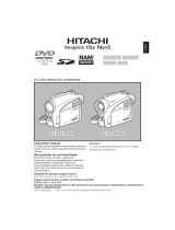 Hitachi DZ-GX5100SW User manual