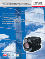 Hitachi VK-S274ER User manual