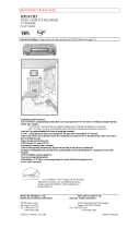 Hitachi VT-FX6510A User manual
