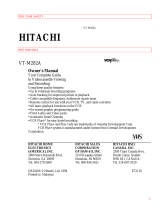 Hitachi VT-M282A User manual