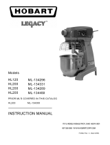 Hobart Legacy ML-134331 User manual