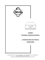 Pelco EA2000 User manual