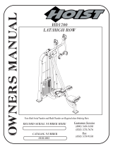 Hoist Fitness HD1700 User manual