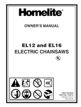 Homelite EL12 User manual