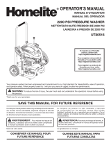 Homelite ut80516 User manual