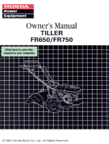 Honda FRC800 Owner's manual