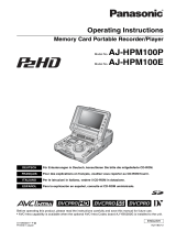 Panasonic AJ-HPM100P User manual