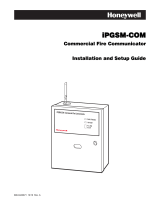 Honeywell iPGSM-COM User manual