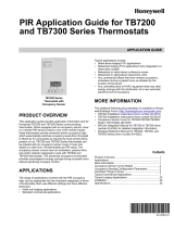 Honeywell TB7200 Series User manual