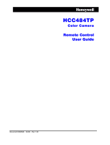 Honeywell Color Camera User manual