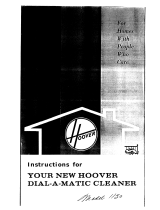 Hoover 1130 User manual