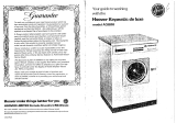 Hoover A3008 User manual