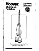 Hoover Shampoo-Polisher User manual