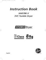 Hoover HHD780 X User manual