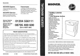 Hoover TV20 User manual