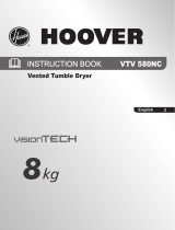 Hoover VTV 580NC User manual