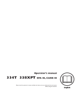 Husqvarna 338XPT EPA III User manual