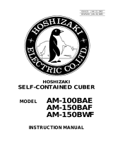 Hoshizaki AM-100BAE User manual