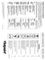 Hotpoint 9536 User manual