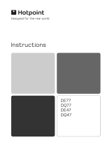 Hotpoint DQ47 User manual