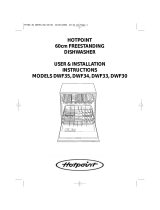 Hotpoint DWF34 User manual