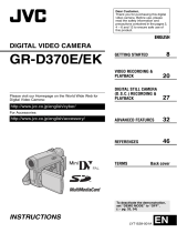 JVC GR-D370EK User manual