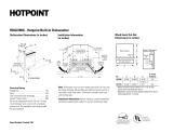 GE HDA3700GWW User manual