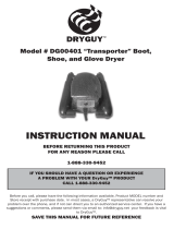 DryGuy DG00401 User manual