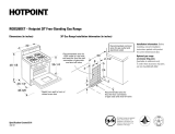 Hotpoint RGB526DETWW User manual
