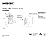 Hotpoint RGB528PENWW User manual