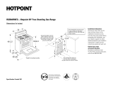 Hotpoint RGB845WECWW User manual
