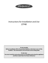 Hotpoint UY46 User manual