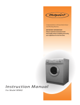 Hotpoint WM82 User manual