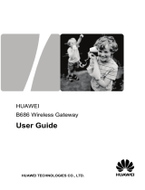 Huawei B686 User manual