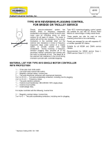 Hubbell 4010 User manual