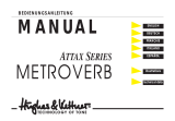Hughes & Kettner Attax Metroverb User manual