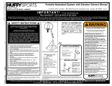 Huffy ortable Basketball System User manual