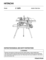 Hitachi C 10FR User manual