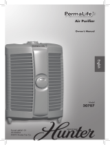 Hunter Fan 30707 User manual