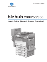 Konica Minolta BIZHUB 250 User manual