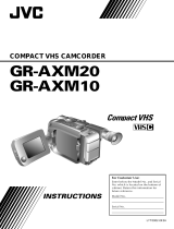 JVC GR-AXM20 User manual