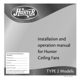 Hunter FanType 2 Models