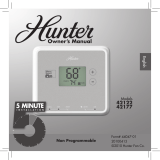 Hunter Fan 42122 User manual
