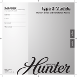 Hunter Fan 21585 User manual