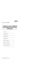 IBM 1400 i Series User manual