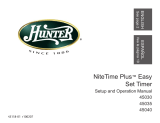Hunter Fan 45035 User manual