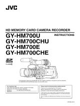 JVC GY-HM700CHU User manual
